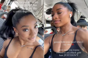 Just in: Simone Biles Celebrates the End of Paris Olympics Journey with Fresh New Hairstyle: ‘Gold Medal Stylist’ [PHOTOS]