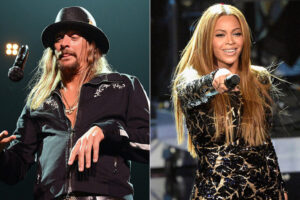 News Flash:  Kid Rock calls Beyoncé unattractive and overrated “Beyoncé, to me, doesn’t have a f***ing ‘Purple Rain,’ but she’s the…..See more