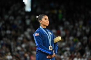 American gymnast Jordan Chiles lost her bronze medal on floor exercise. What happened?