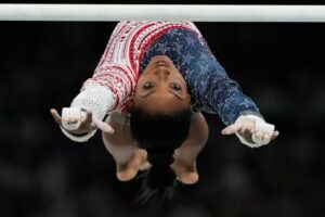 “Not having to think about doing a yurchenko double pike is a blessing”- Simone Biles weighs in on concluding her Paris Olympic campaign