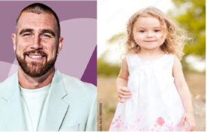 Shocking: Taylor swift Teary-eyed and Heartbroken finding out that Travis Kelce has a 2 YO Daughter that is replica of him. The mother got everyone talking