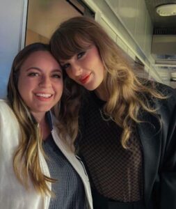 JUST IN: Taylor Swift with fans at the Guardians vs Yankees baseball game at Yankee Stadium in New York...See more