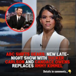 JUST IN: Jimmy Kimmel will be replaced by Tucker Carlson and Candace Owens on late night show ABC Shifts Gears. Viewers believe the producers have…. See more