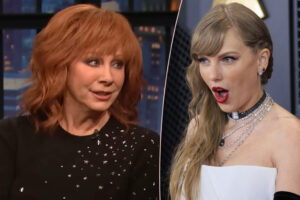 Unbelievable: Reba gave Taylor Swift a hard time, saying, “I Saw You Drinking During the Anthemhard time, saying, “I Saw You Drinking During the Anthem