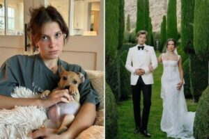 Breaking: Millie Bobby Brown, 20, files for divorce with new husband Jake Bonjiovi, 21, in less than 6 months after their Private wedding “I have big dreams and we were too young and in love and rushed things, which was because I was expecting…” See more