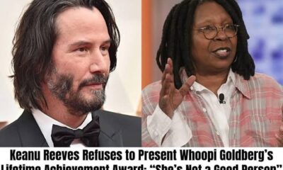 Breaking News: Keanu Reeves Refuses to Present Whoopi Goldberg’s Lifetime Achievement Award, Stating “She’s Not a Good Person,”… Full story below