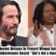 Breaking News: Keanu Reeves Refuses to Present Whoopi Goldberg’s Lifetime Achievement Award, Stating “She’s Not a Good Person,”… Full story below