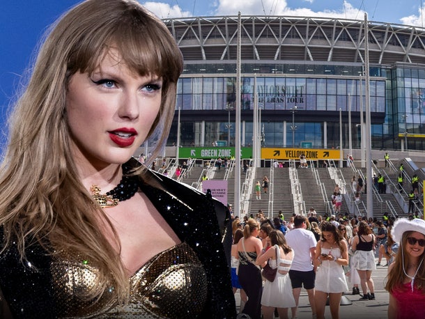 EXCLUSIVE: TAYLOR SWIFT MUSICAL CHAIRS IN WEMBLEY STADIUM