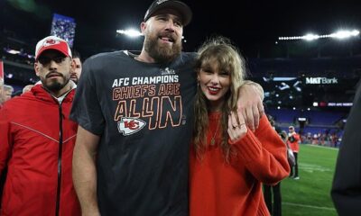 Crisis:Travis Kelce 'comforted Taylor Swift on the phone for HOURS' after Eras Tour suicide attack was foiled by police...see more