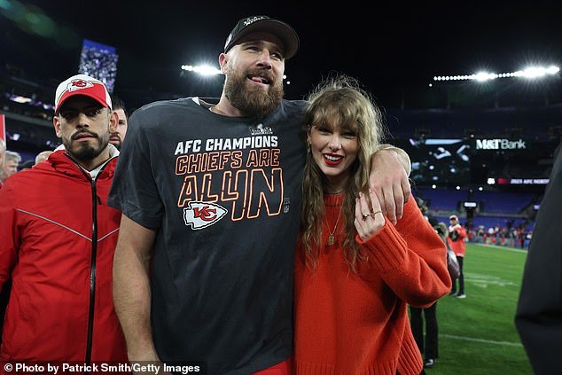 Crisis:Travis Kelce 'comforted Taylor Swift on the phone for HOURS' after Eras Tour suicide attack was foiled by police...see more