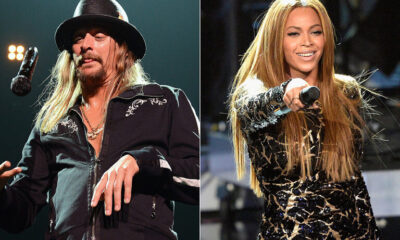 News Flash: Kid Rock calls Beyoncé unattractive and overrated “Beyoncé, to me, doesn’t have a f***ing ‘Purple Rain,’ but she’s the…..See more