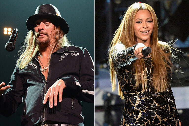 News Flash: Kid Rock calls Beyoncé unattractive and overrated “Beyoncé, to me, doesn’t have a f***ing ‘Purple Rain,’ but she’s the…..See more