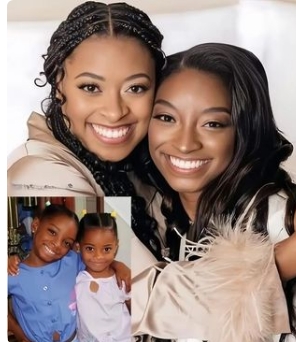 Simone Biles and her little sister, Adria Biles, have a super-tight bond. The sisters, who frequently get mistaken as twins, share a passion for tumbling and flying through the air… See more