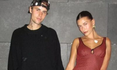 Congratulations: Hailey Bieber is showing off some new mom bling after welcoming her baby boy… See more