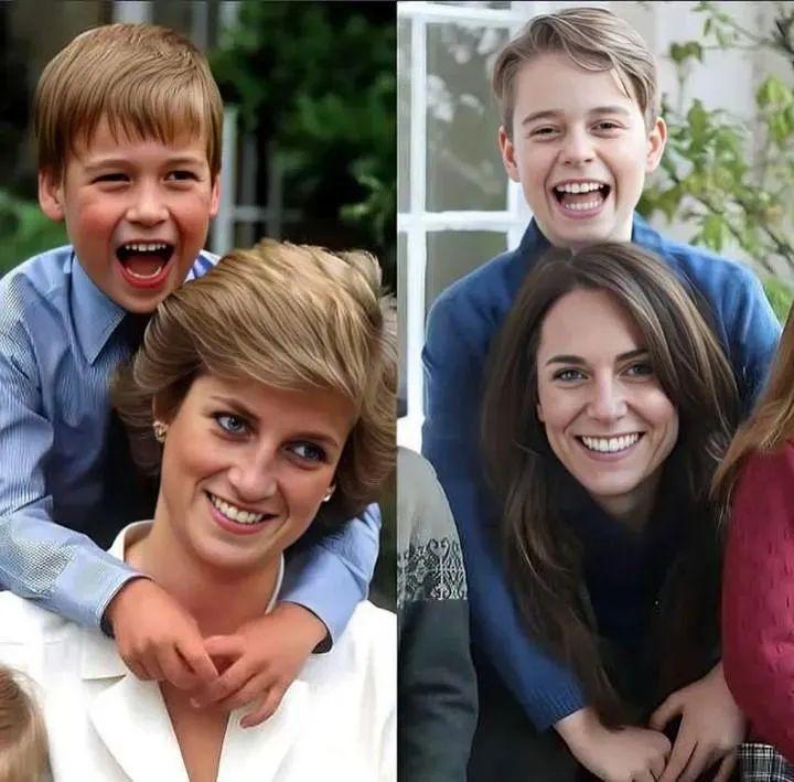 JUST IN: Two Princesses of Wales with their Eldest son ❤️ ❤️ ❤️ BritishRoyalFamily