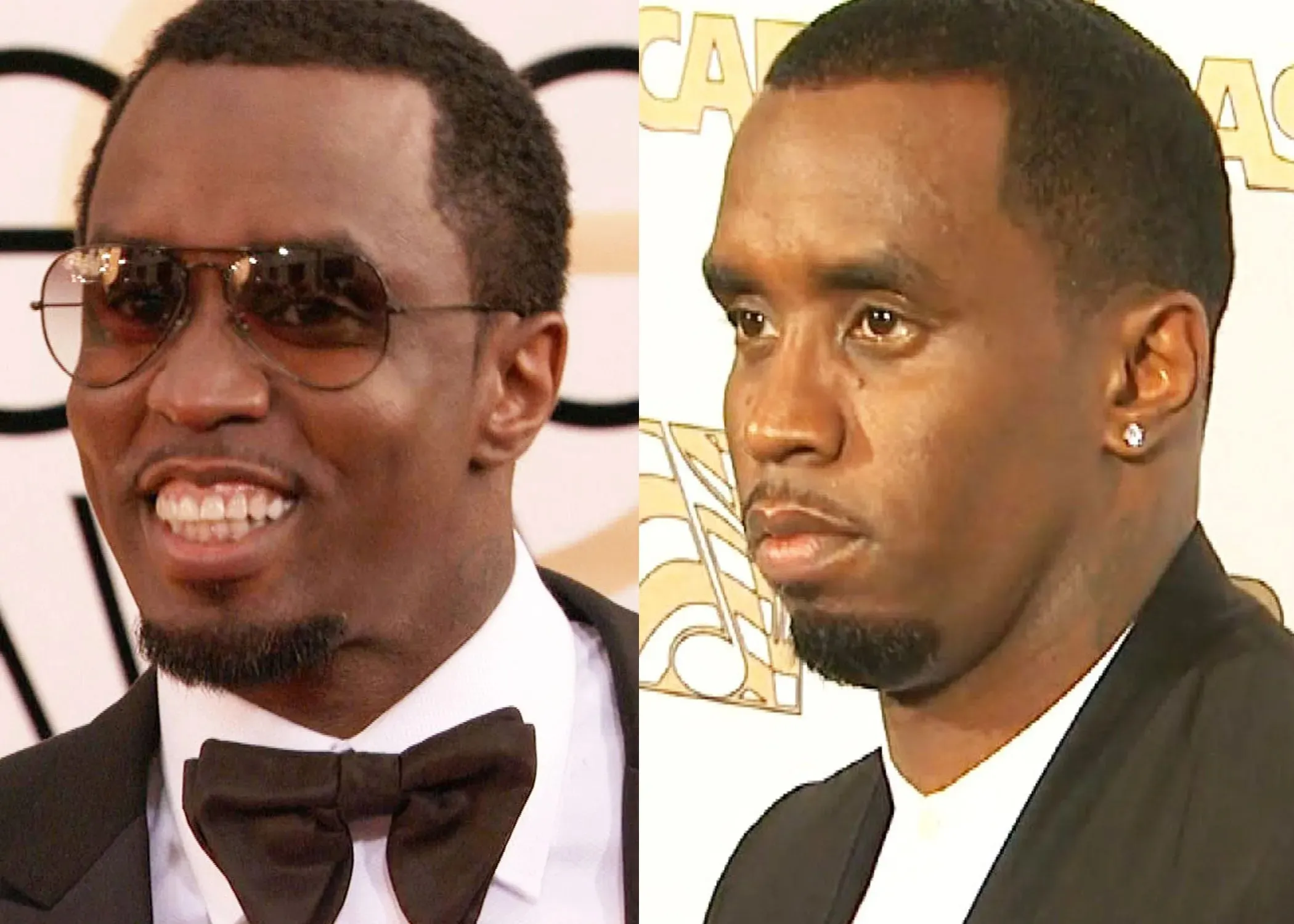 Many Theories Say That The Person In Jail Is Not Diddy, He Played With Too Many Things And Got Depressed Or He Is A Stunt Double Because This Guy Also Has A Secret Power Behind Him. Notice The Left Side ≪—– (In This Direction). He Has A Mole But The Photo When He Was Arrested Does Not Show It