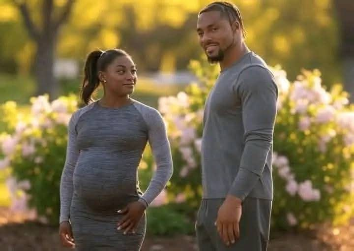 JUST IN: Olympic Gymnast Simone Biles and NFL Player Jonathan Owens Announce Their Pregnancy with a Heartwarming, Picture-Perfect Photoshoot Showcasing Biles’ Growing Baby Bump...👇