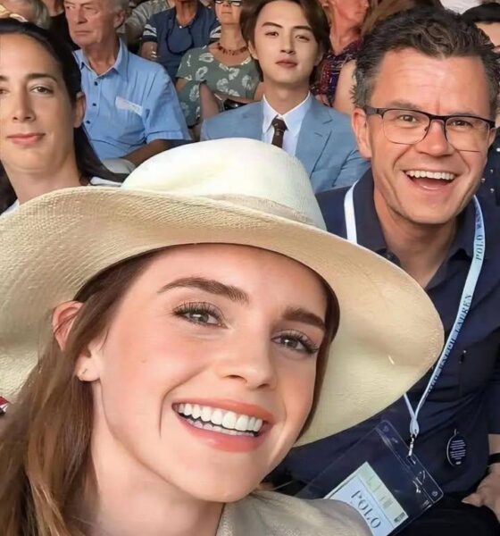 JUST IN: Tom Holland: “Dad, just act normal, Emma Watson is coming..” 🎾🤫 Throwback to this classic moment. 😅