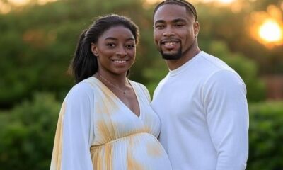 Breaking News: Olympic Gymnast Simone Biles and NFL Player Jonathan Owens Announce Their Pregnancy with a Heartwarming, Picture-Perfect Photoshoot Showcasing Biles’ Growing Baby Bump