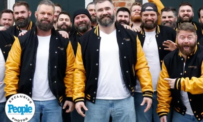 Breaking News: Jason Kelce Went Missing for 10 Minutes in a Sea of Lookalikes — and Found 'Kindred Spirits' (Exclusive)