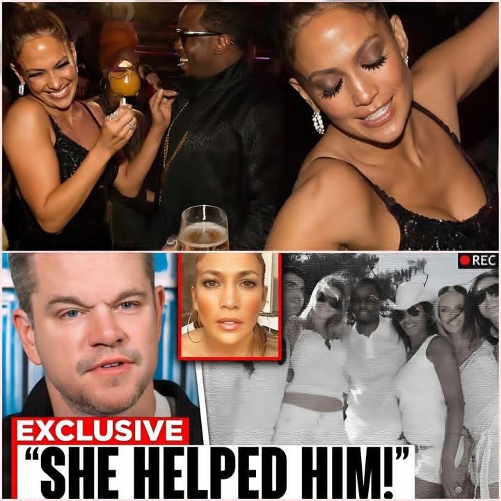 JUST IN: Matt Damon LEAKS evidence about Jennifer Lopez RECRUITING workers for Diddy... Full details 👇