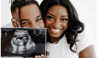 Simone Biles and Husband Share Tearful Moment as They Reveal Pregnancy After Olympic Triumph — ‘Six Weeks Gone’: First Ultrasound Shows Baby’s Face and Heartbeat as Couple Embraces in Pure Joy