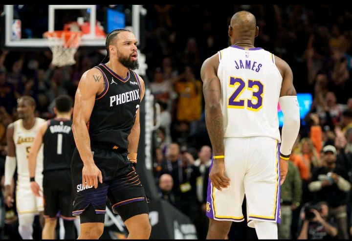 Breaking News: LeBron James, Dillon Brooks trade barbs and buckets in Lakers-Suns thriller...see more