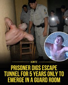 Breaking News: Maybe he didn’t have a Red… or maybe hope wasn’t the best of things this time.In Brazil, a prisoner reportedly spent nearly five years secretly digging a tunnel in an attempt to escape from a heavily guarded prison. Day after day, he slowly carved through the prison’s foundations, determined to crawl his way to freedom....see more 